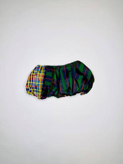 Pierced Plaid Bubble