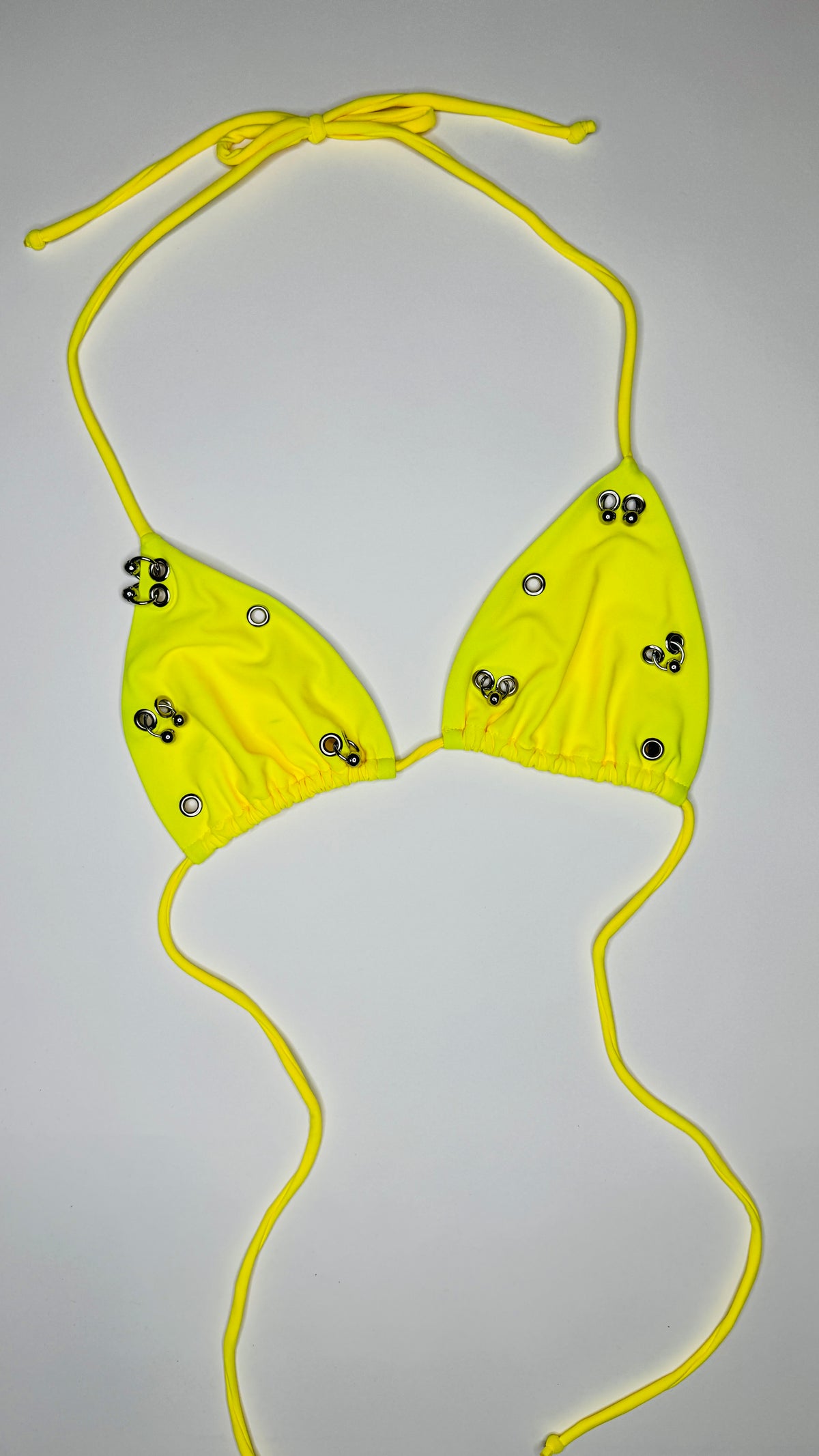 Yellow Pierced Bikini