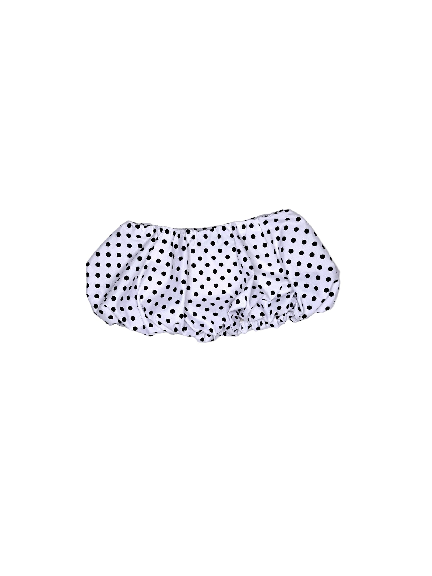 White and Black Polka Dot
