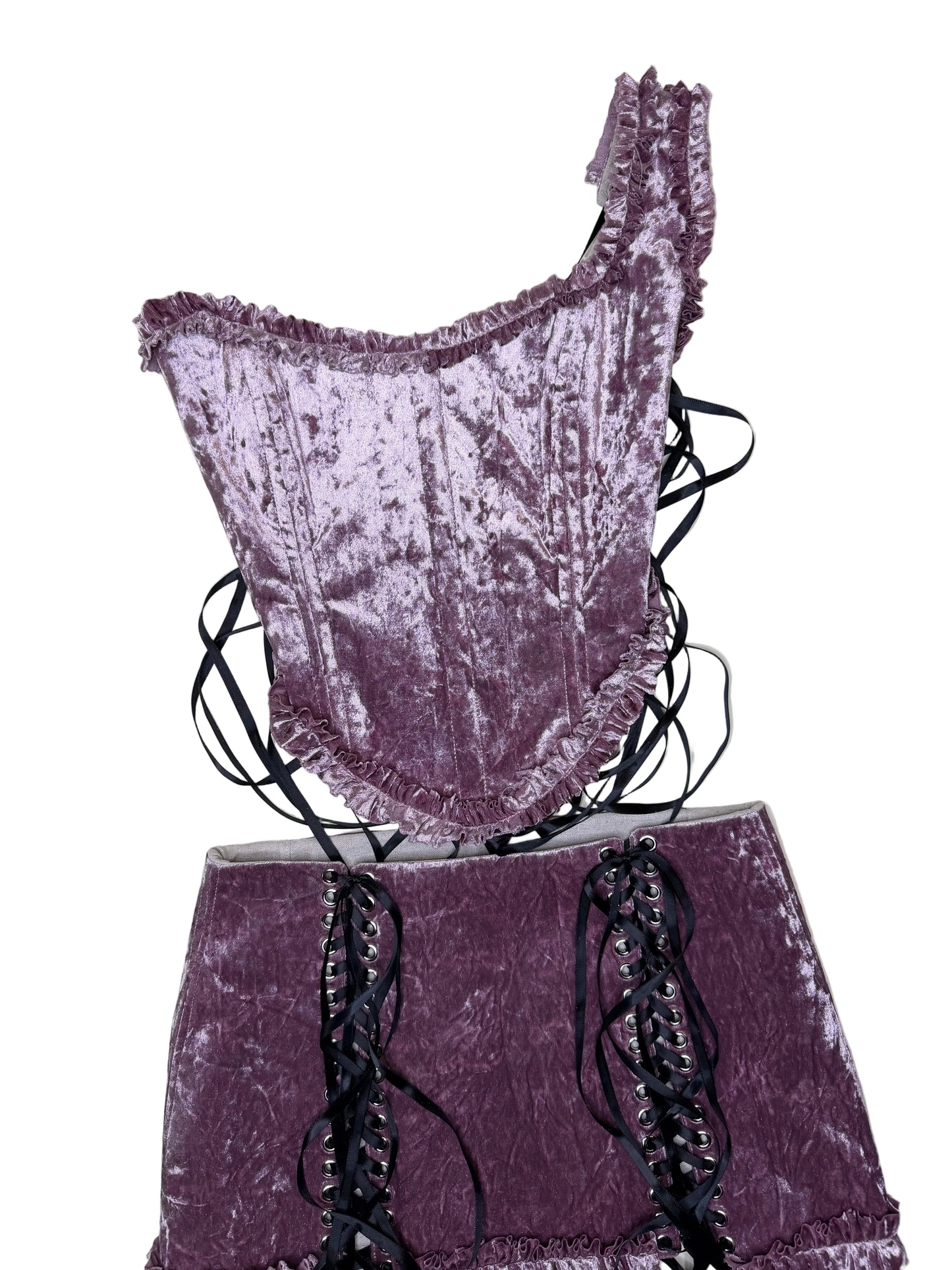 Crushed Velvet Set