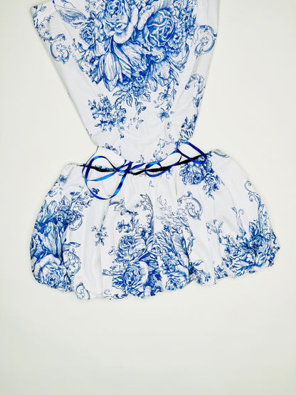 Blue Floral Set
