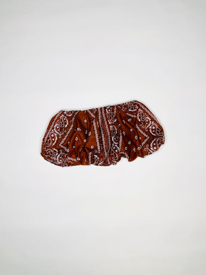 Brown Bandana Bubble