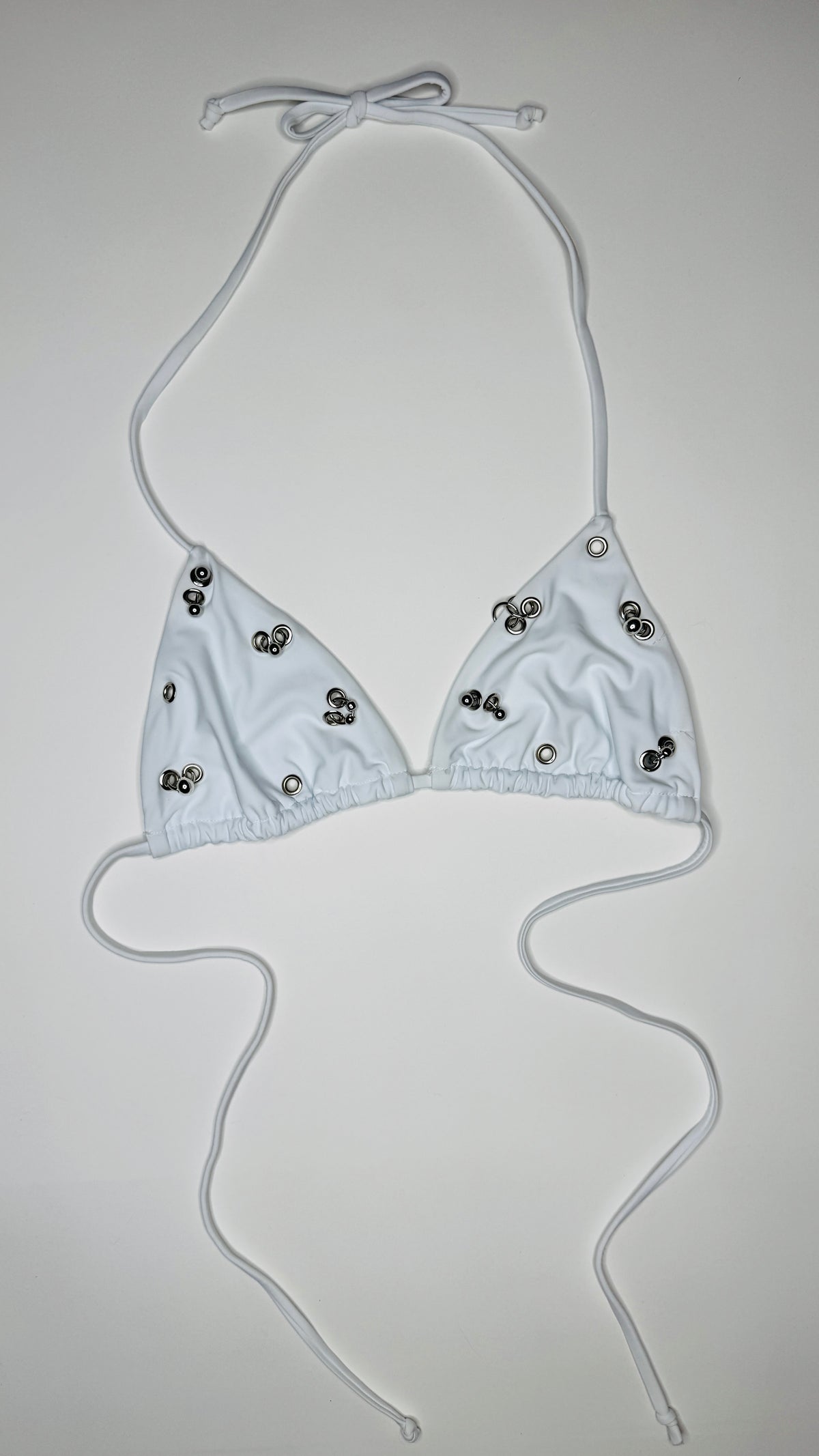 White Pierced Bikini