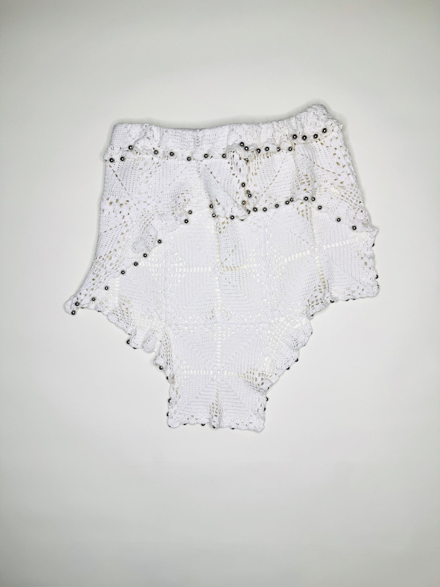 Beaded Crochet Skirt