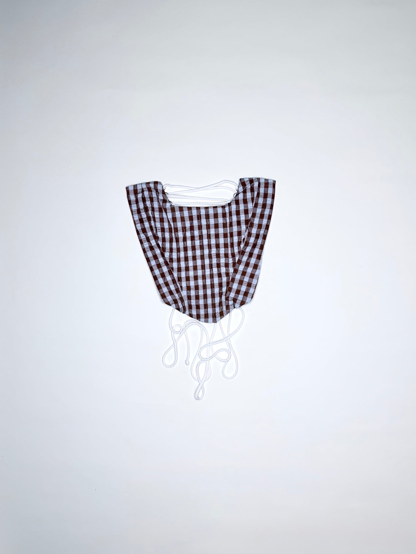 Blue and Brown Gingham