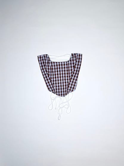 Blue and Brown Gingham
