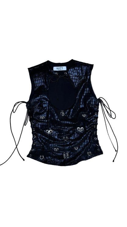 Crocodile Key Hole Top