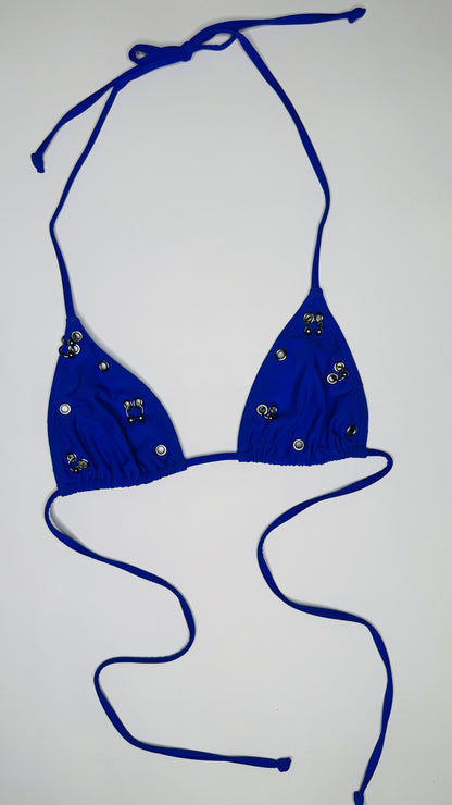 Royal Blue Pierced Bikini