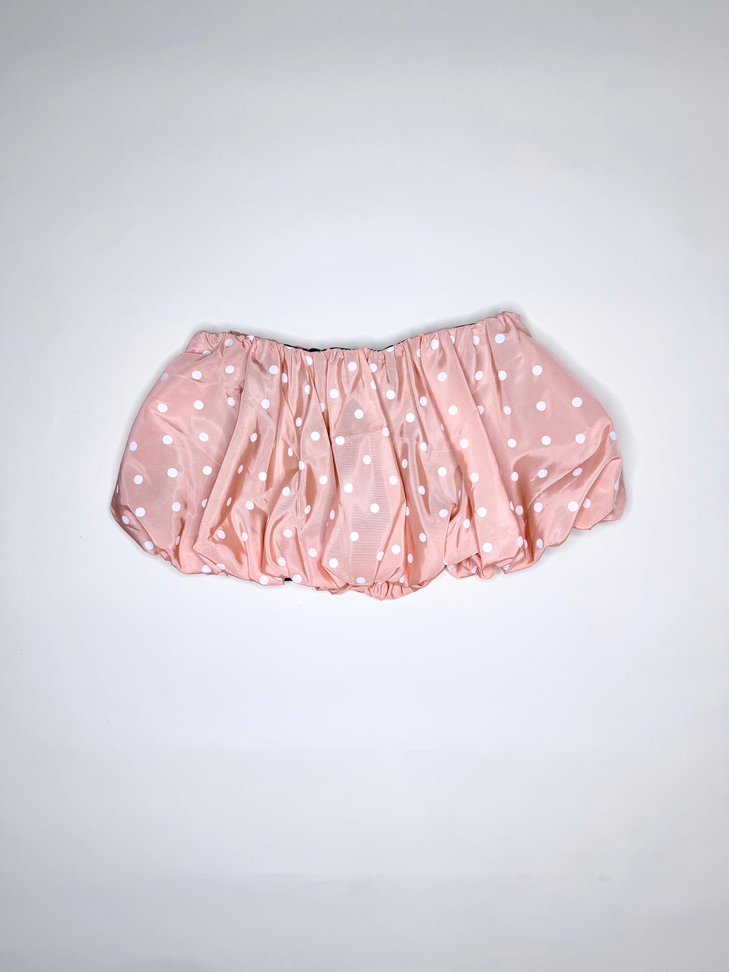 Peach Polka Dot Skirt