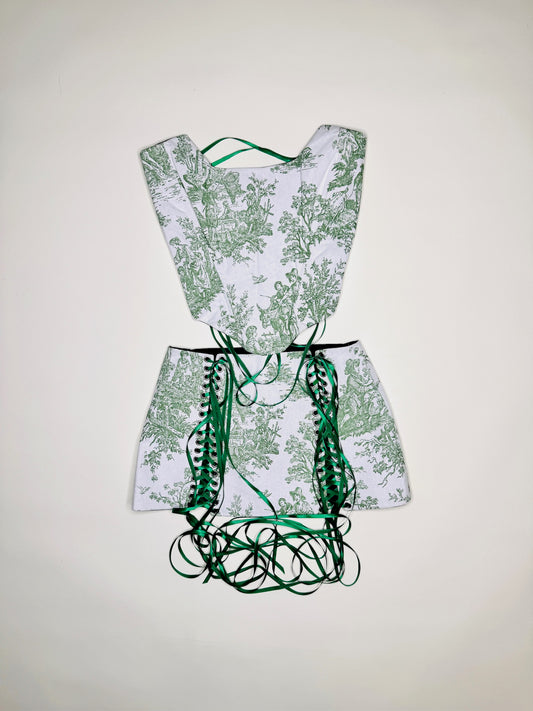 Green Toile Set