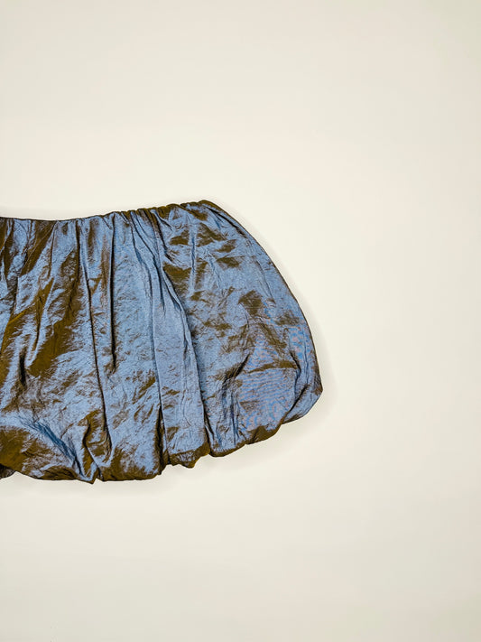 Blue Iridescent Bubble