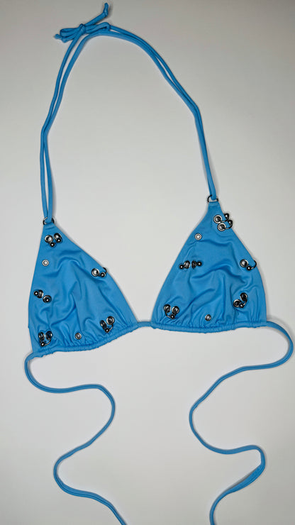 Blue Pierced Bikini