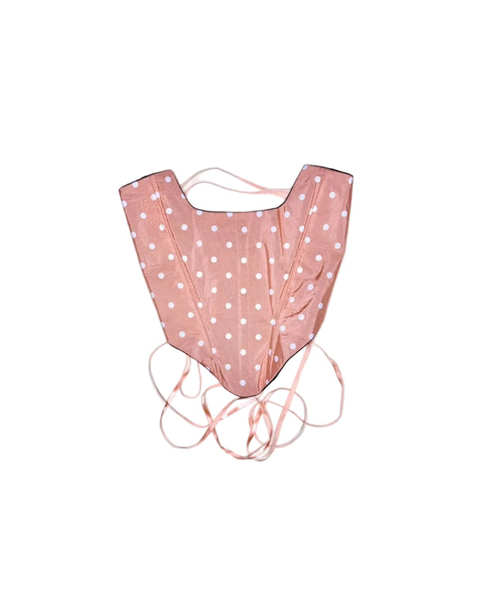 Peach Polka Dot