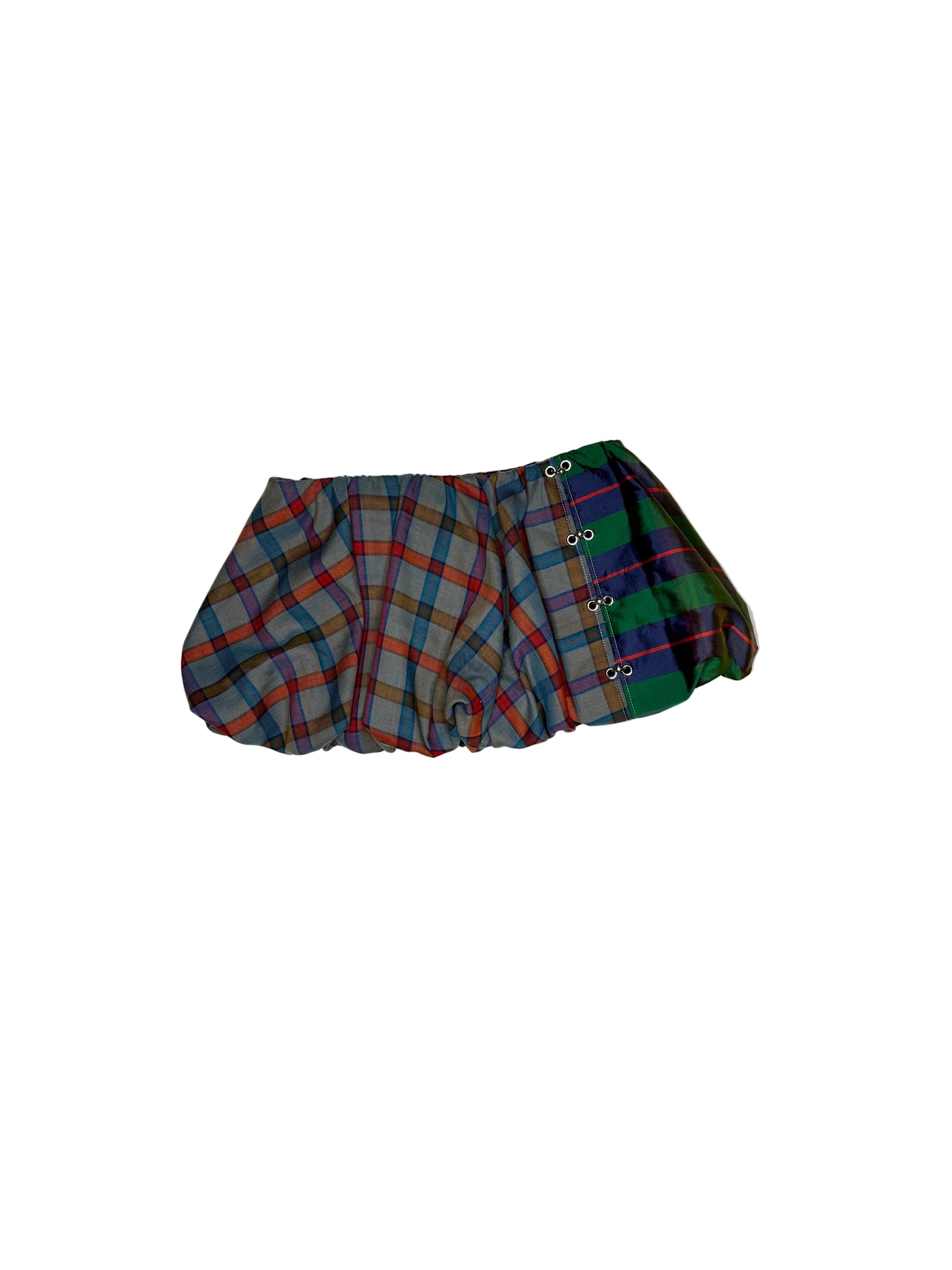 Split Pierced Plaid