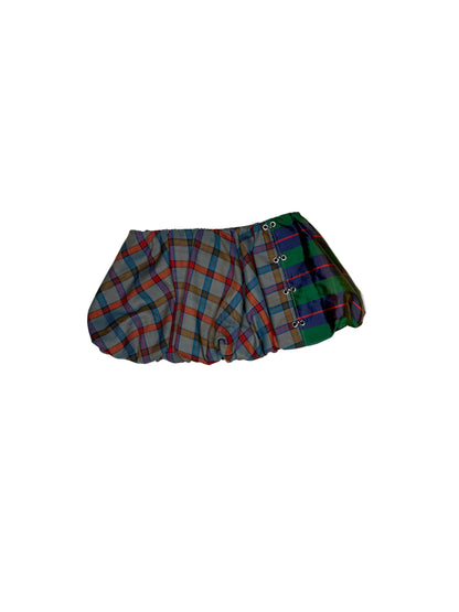 Split Pierced Plaid