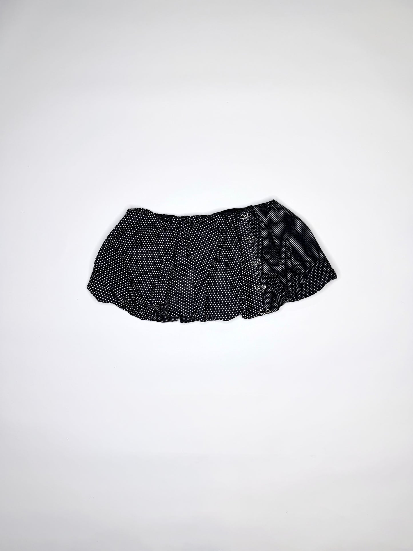 Split Polka Dot Skirt
