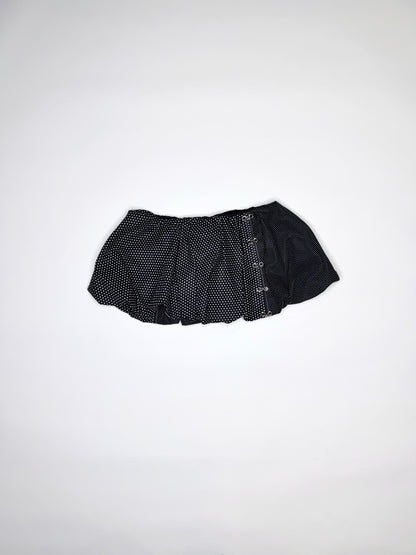Split Polka Dot Skirt