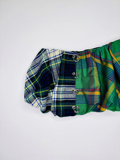 Plaid Pierced Bubble