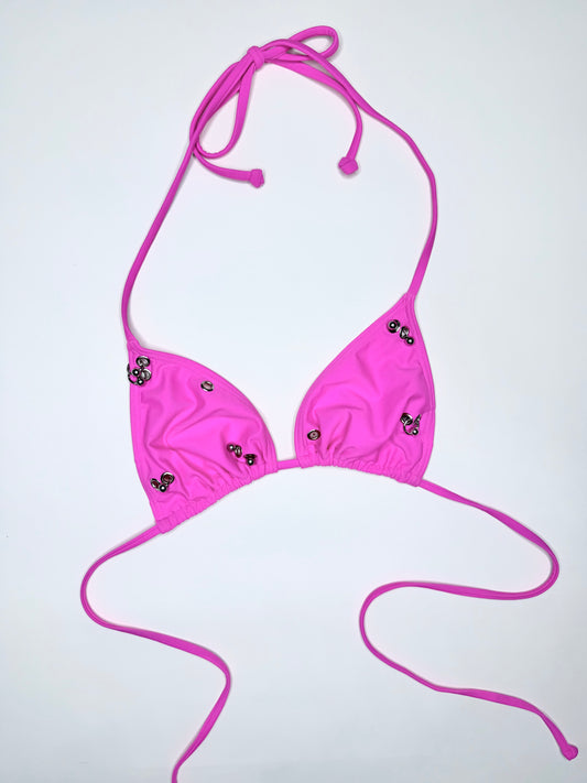 Pink Mini Pierced Bikini