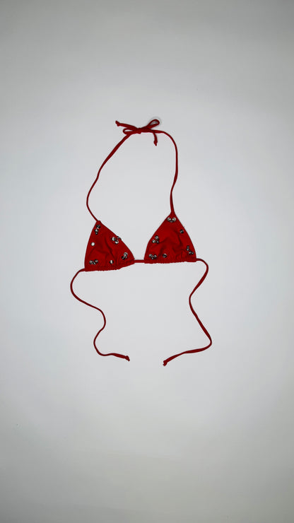 Red Pierced Bikini