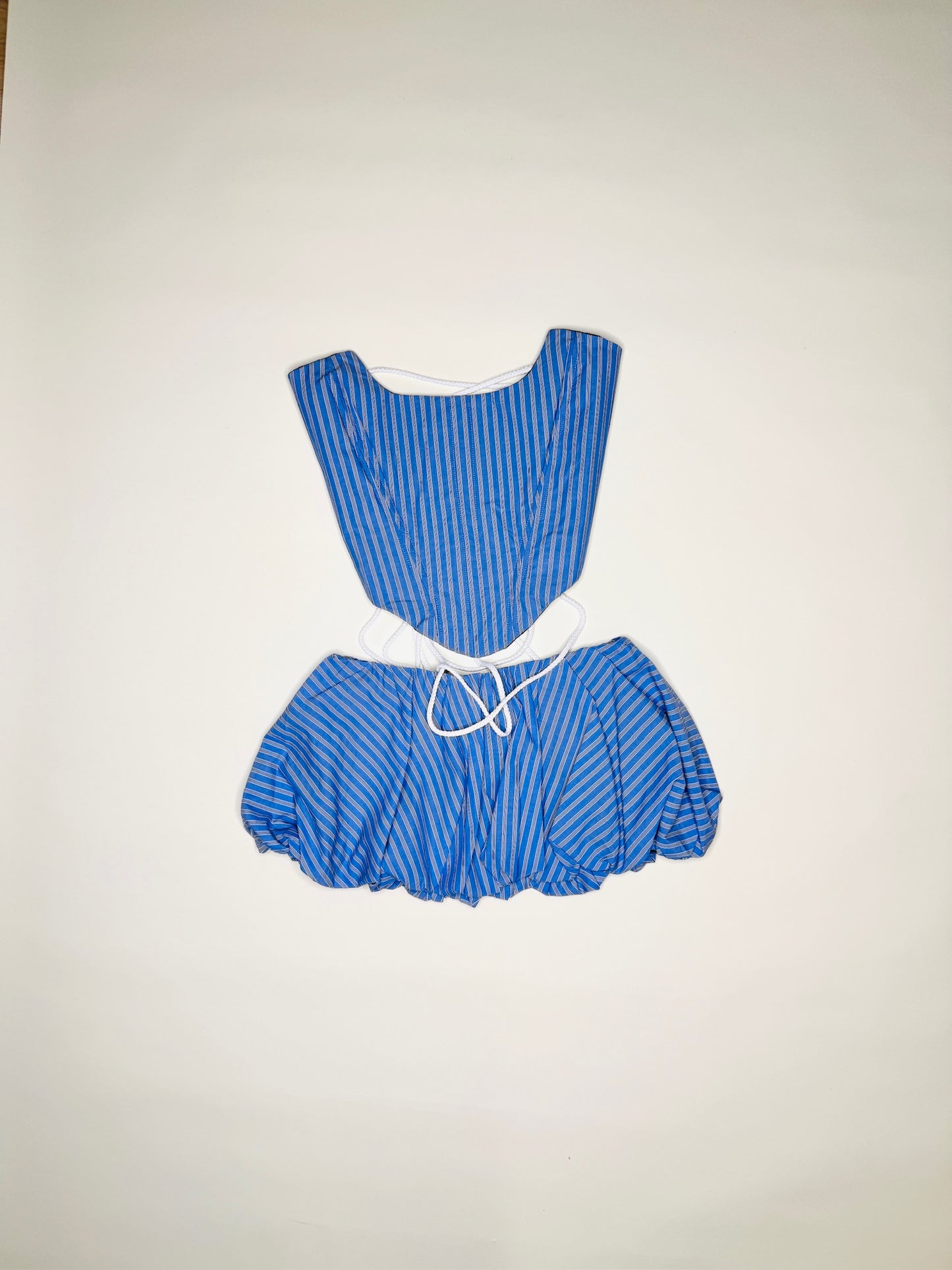 Blue Pinstripe Set