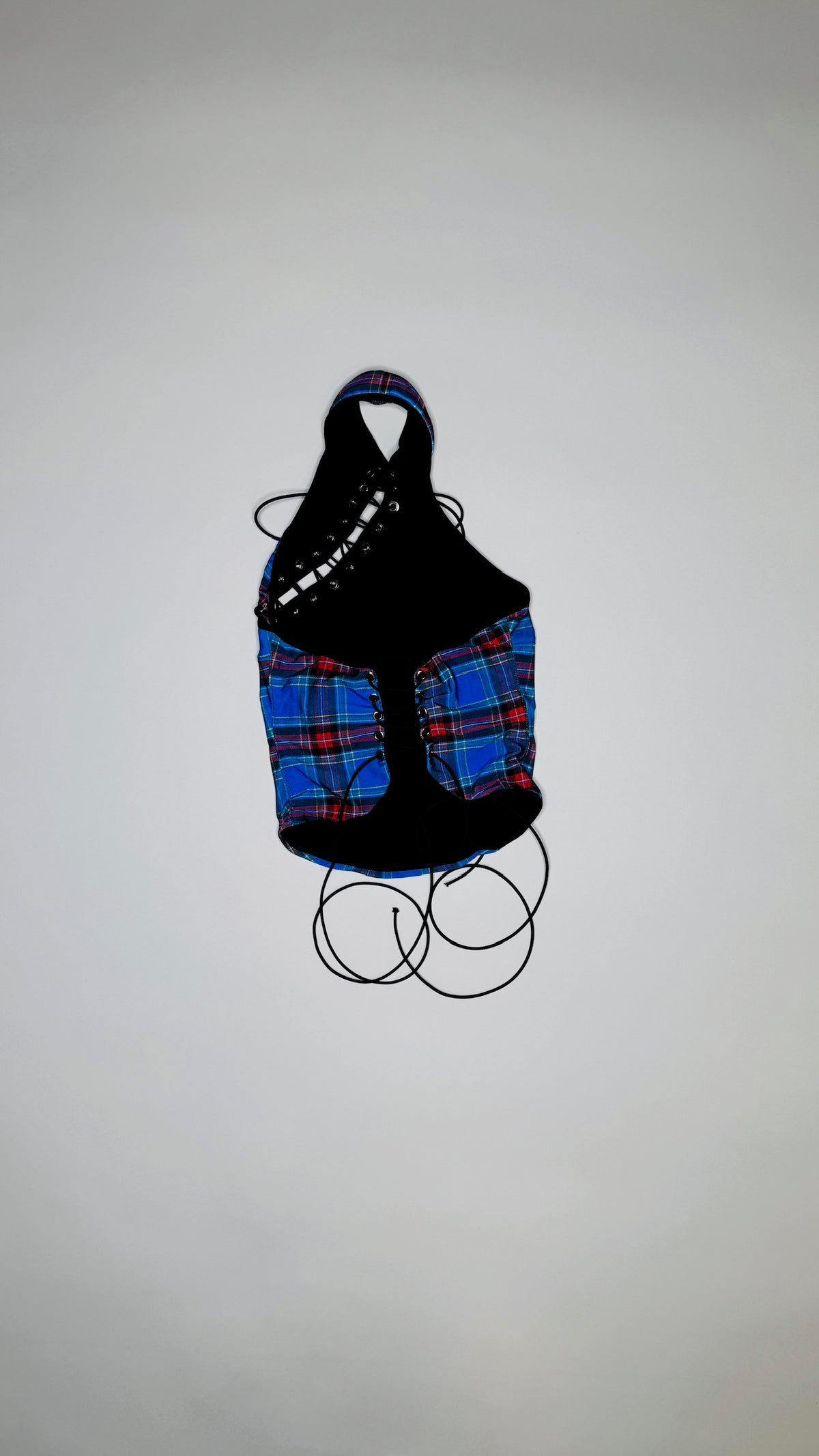 Blue Plaid Jade Top