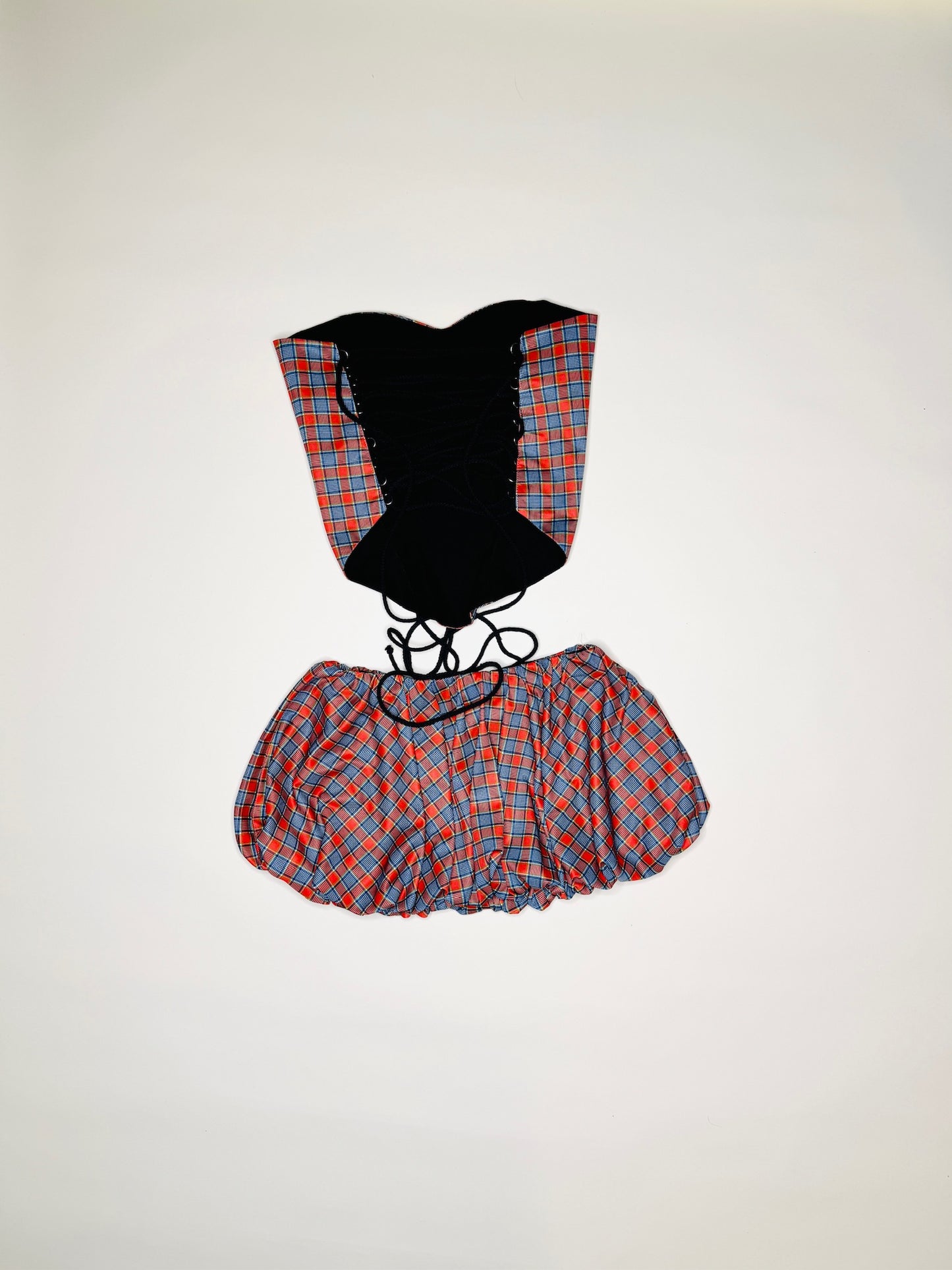 Red Plaid Set