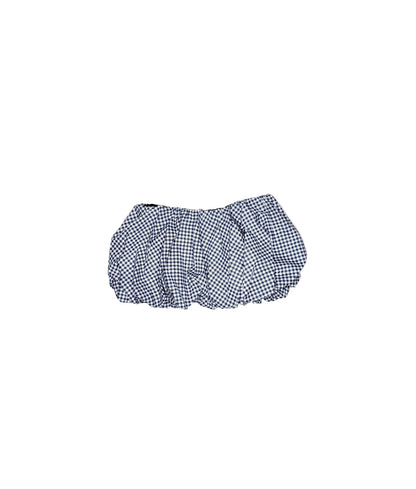 Teal Gingham Bubble