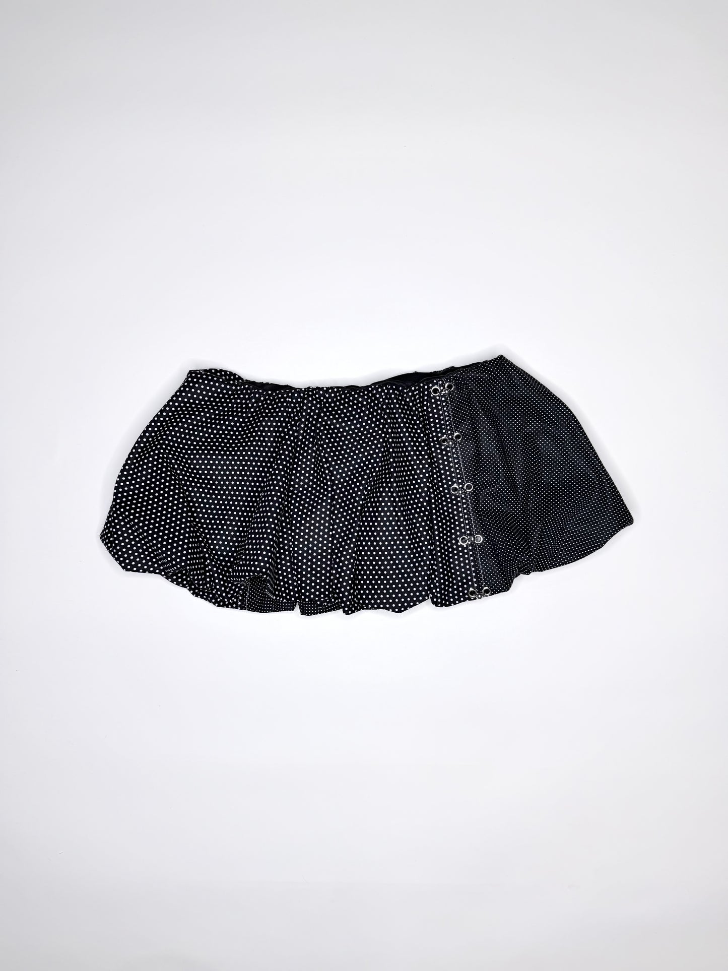 Split Polka Dot Skirt