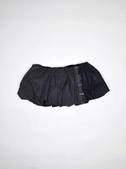 Split Polka Dot Skirt