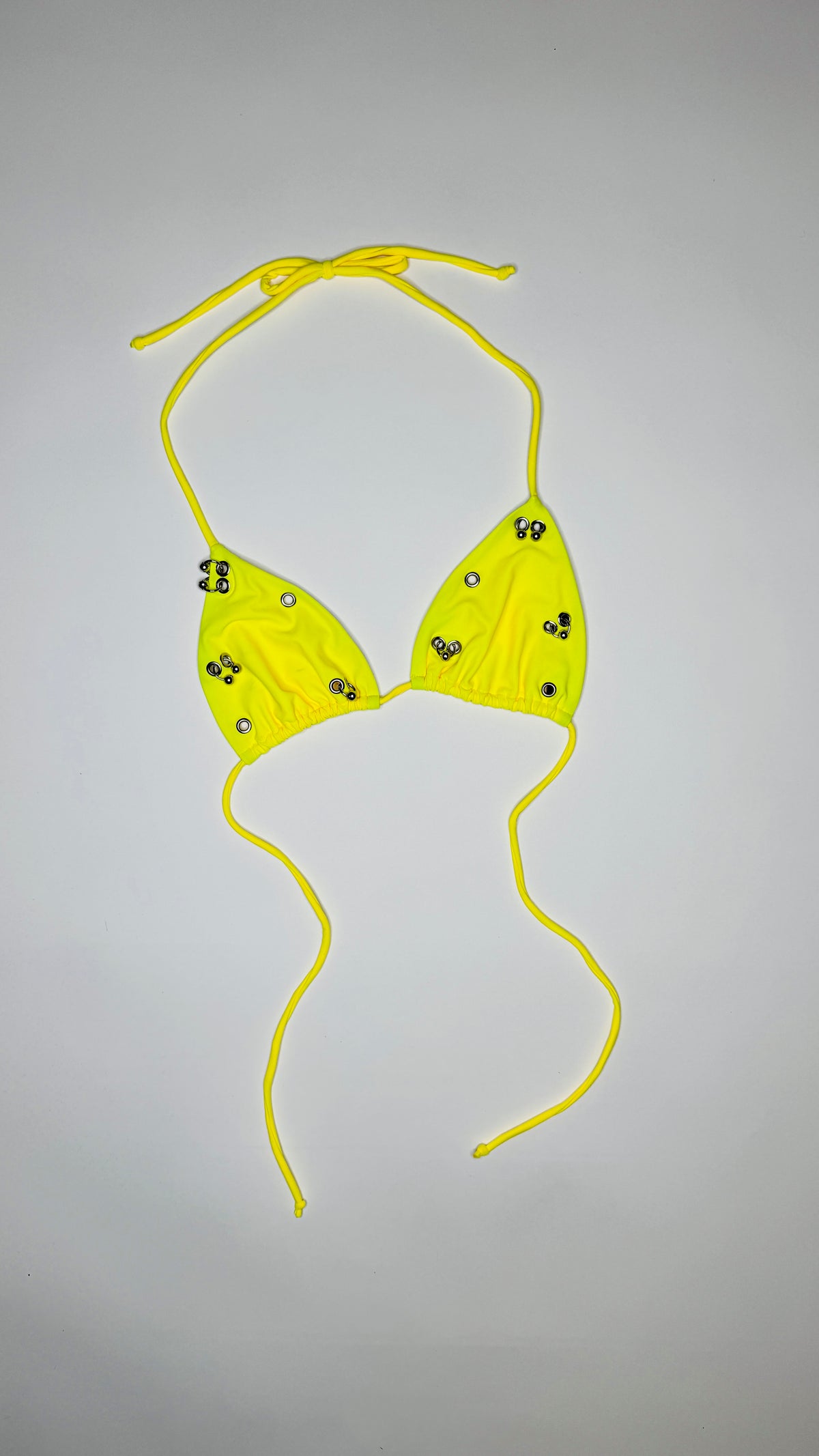 Yellow Pierced Bikini