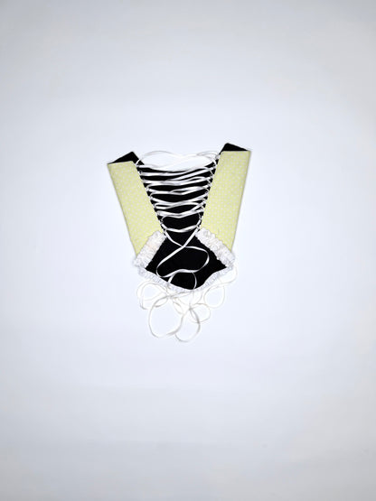 Yellow Polka Dot Corset