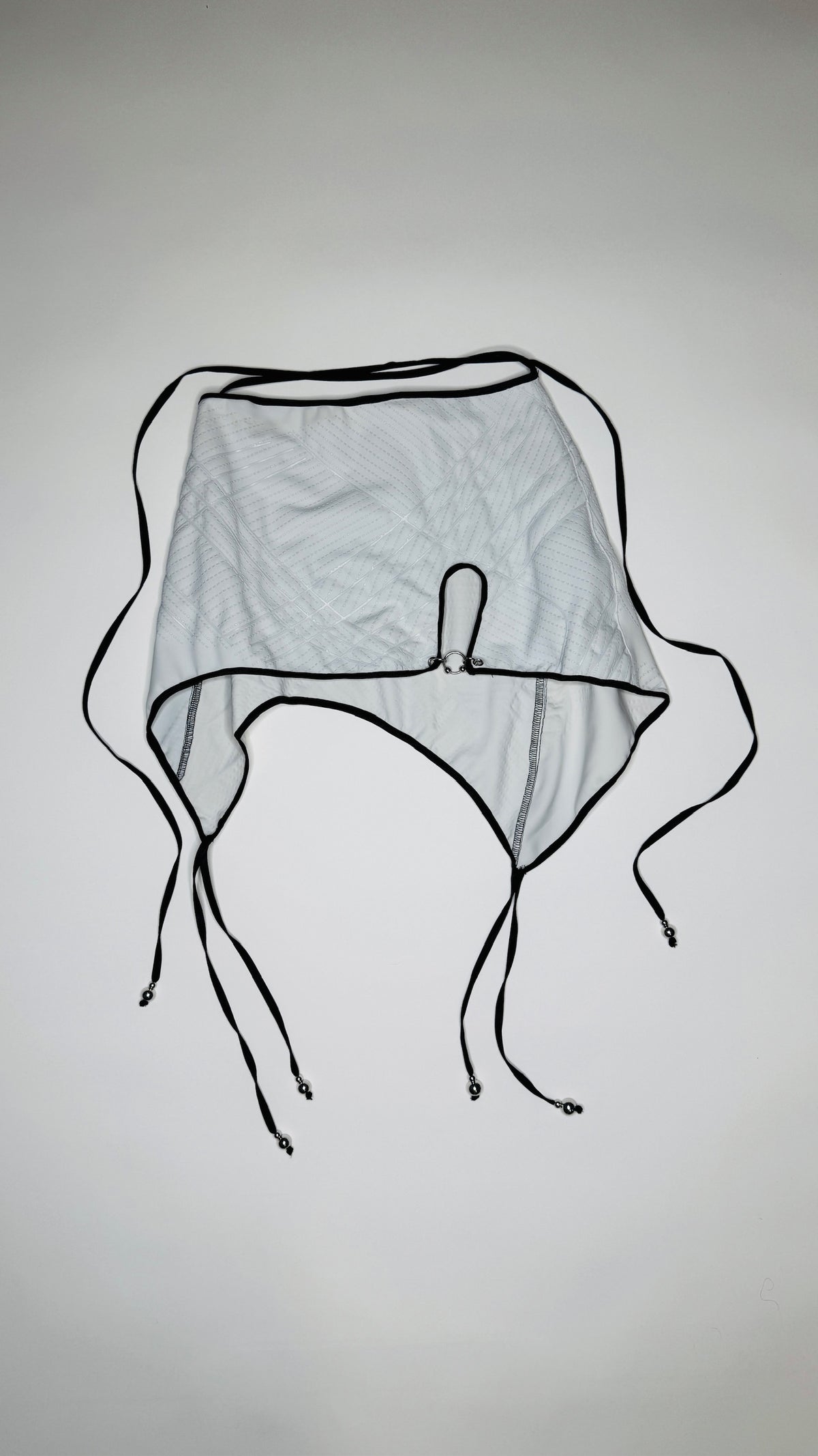 Grey Scuba Dolly Skirt