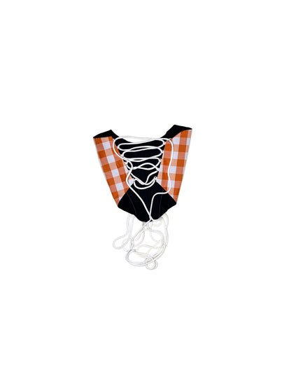 Orange Buffalo Plaid