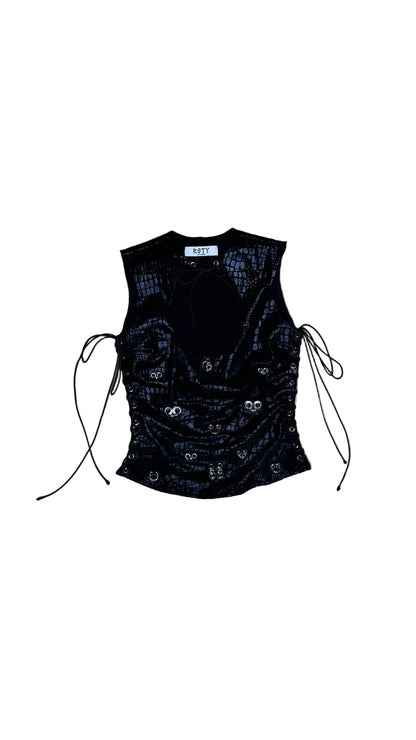 Crocodile Key Hole Top