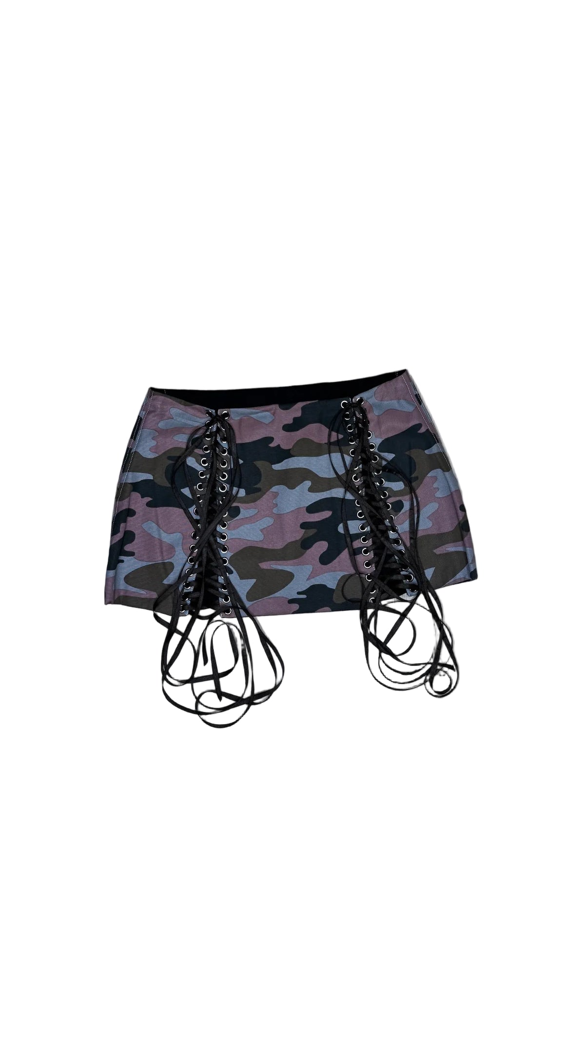 Mauve Camo Lace-Up