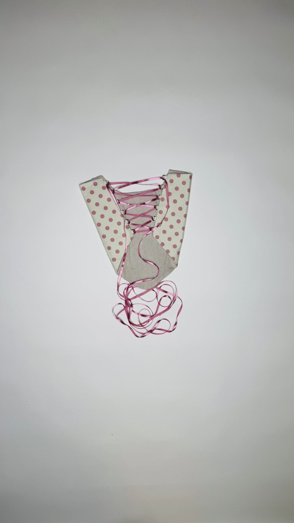 Pink and White Polka Dot