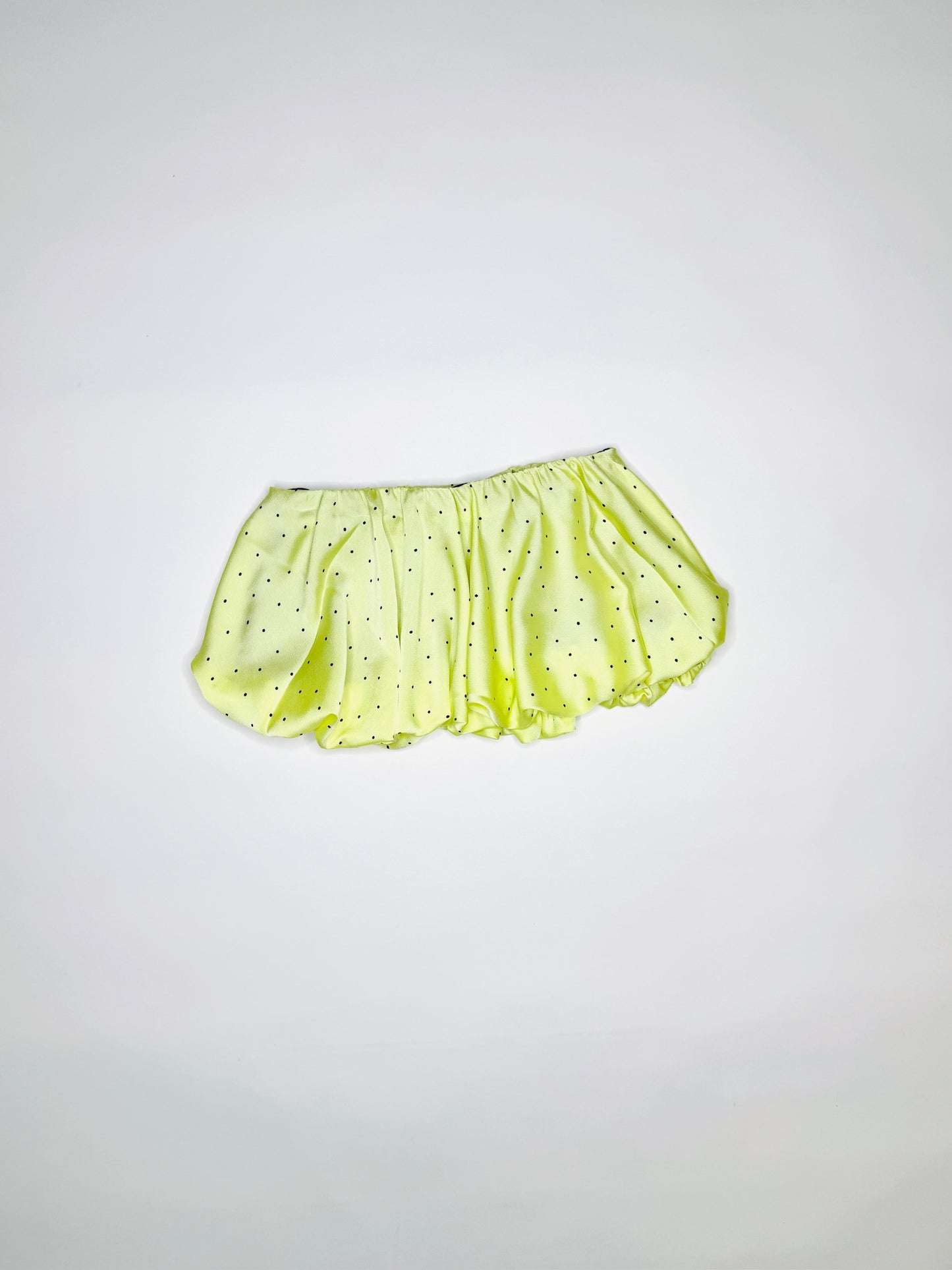 Yellow Polka Dot Micro Bubble