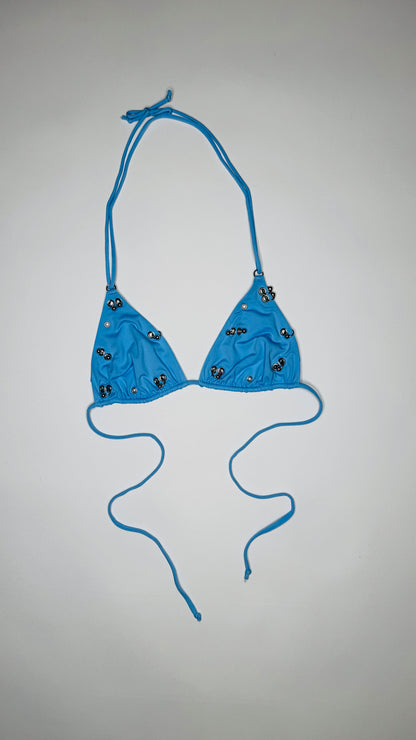 Blue Pierced Bikini
