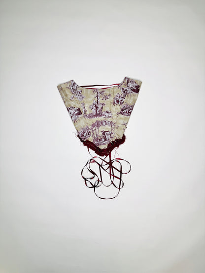 Burgundy Toile Suki