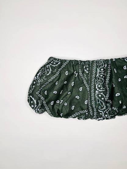 Dark Green Bandana Bubble