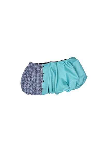 Split Plaid Bubble
