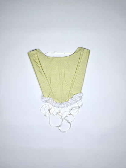 Yellow Polka Dot Corset