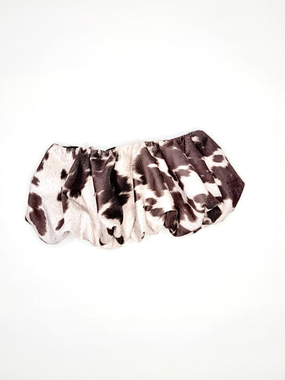 Mocha Brown Cow Bubble