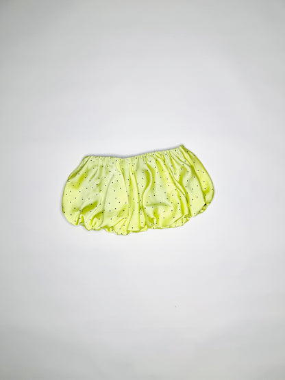 Yellow Polka Dot Micro Bubble