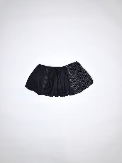 Split Polka Dot Skirt