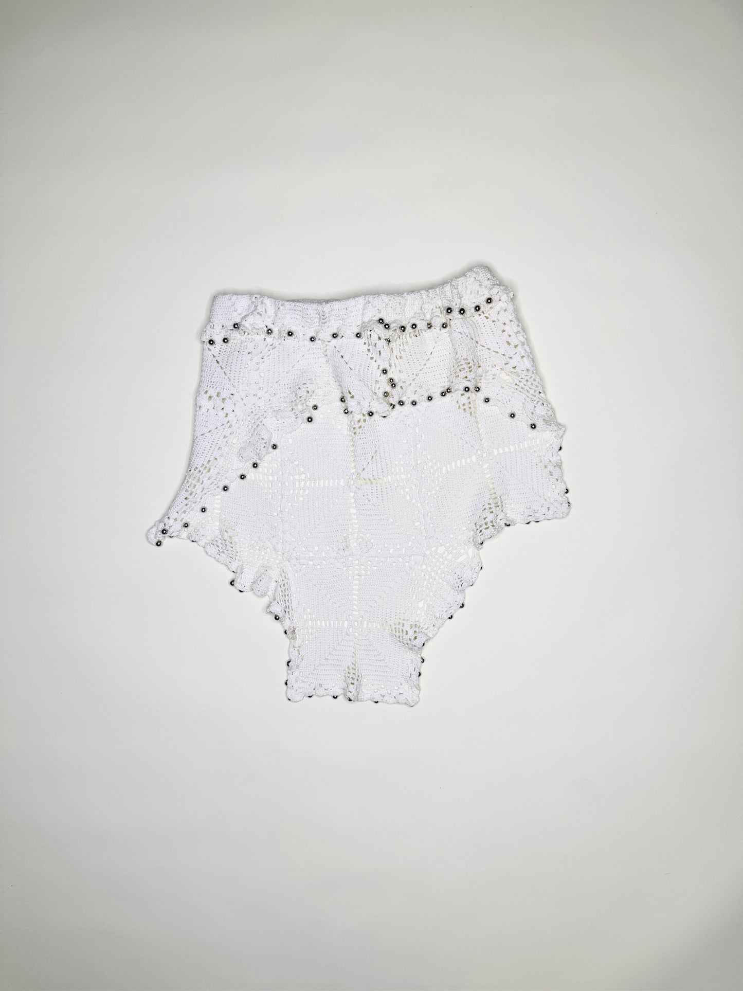 Beaded Crochet Skirt