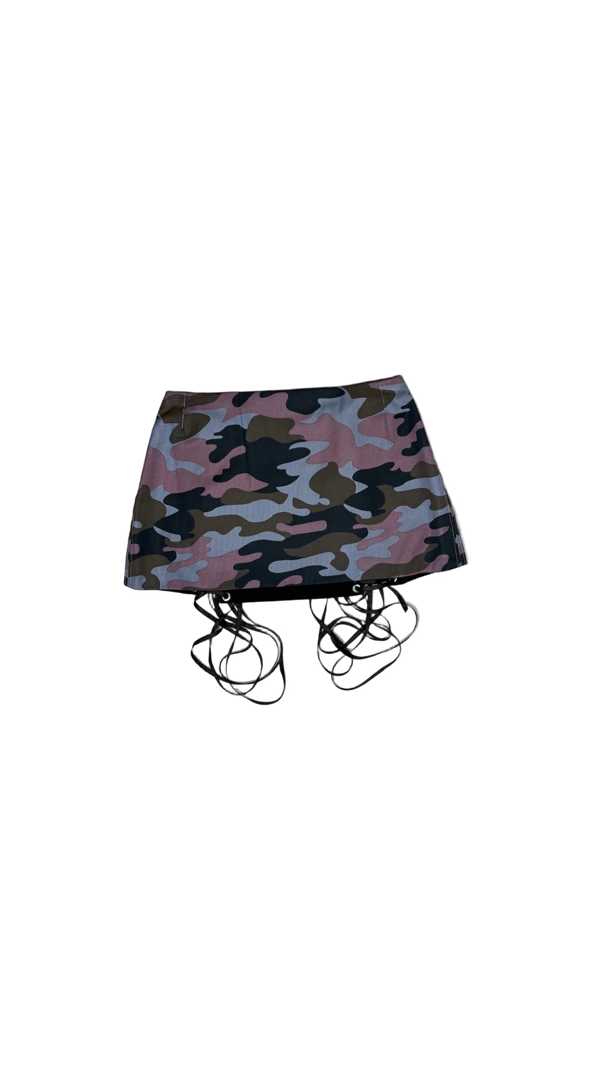 Mauve Camo Lace-Up