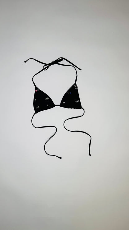 Black Pierced Bikini