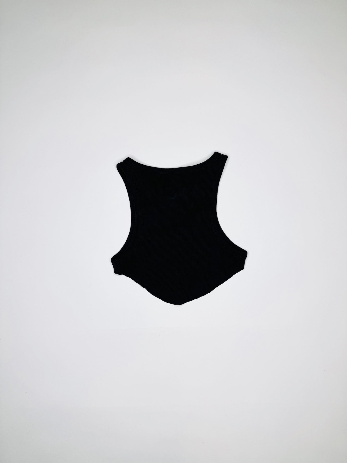 Black Cropped Tank